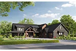 Arts & Crafts House Plan Front of House 101S-0037