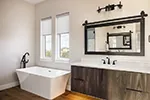 Mountain House Plan Master Bathroom Photo 02 - 101S-0041 | House Plans and More