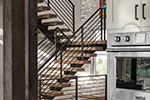 Mountain House Plan Stairs Photo - 101S-0041 | House Plans and More