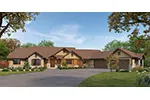 Mountain House Plan Front of Home - 101D-0042 | House Plans and More