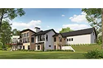 Contemporary House Plan Rear Photo 02 - 101S-0043 | House Plans and More