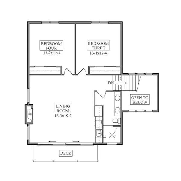 Luxury House Plan Second Floor - Kodiak Valley Modern Home 101S-0044 | House Plans and More