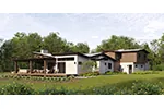 Mountain House Plan Rear Photo 01 - 101S-0044 | House Plans and More