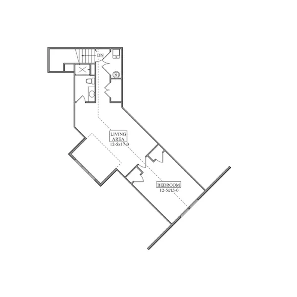 Farmhouse Plan Second Floor - Bonnet Ridge Luxury Home 101S-0046 | House Plans and More