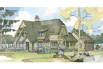 Luxury Tudor Style Home With Two Stories