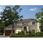 Traditional Two-Story Designed With Stucco