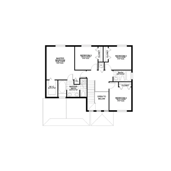 Florida House Plan Second Floor - Tamarac Contemporary Home 106D-0043 - Shop House Plans and More