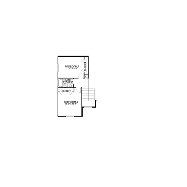 Spanish House Plan Second Floor - Loxley Mediterranean Home 106D-0047 - Shop House Plans and More