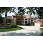 Stucco Floridian Style Home