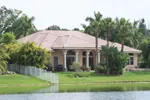 Ranch House Plan Rear Photo 01 - Bonita Shores Luxury Home 106S-0005 - Search House Plans and More