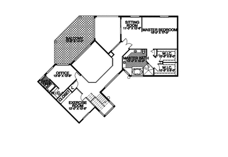 Florida House Plan Second Floor - Minette Luxury Waterfront Home 106S-0032 - Shop House Plans and More
