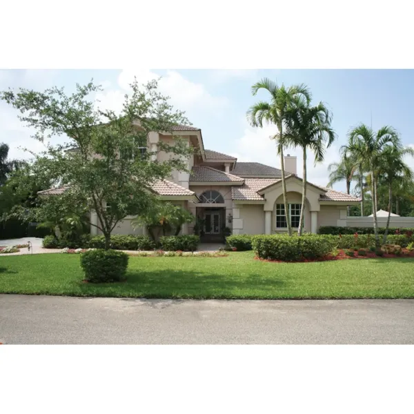 Stunning Two-Story Stucco Florida Style Home