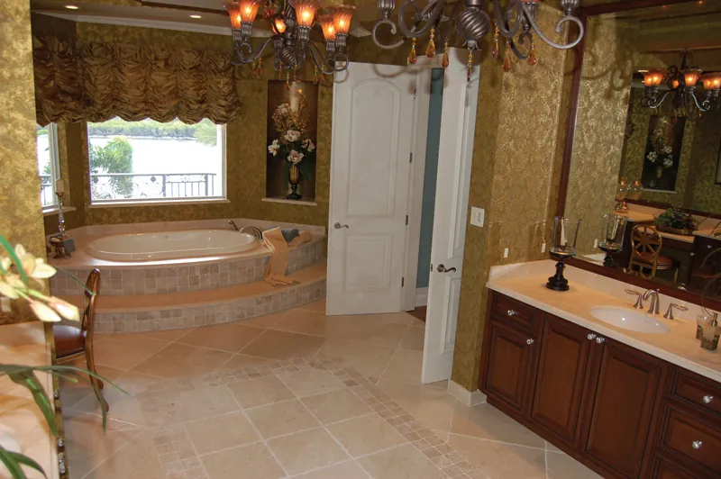 Mediterranean House Plan Master Bathroom Photo 01 - Buckman Heights Spanish Home 106S-0059 - Search House Plans and More