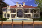 Southwestern House Plan Color Image of House - Alta Vista Spanish Home 106S-0073 - Search House Plans and More