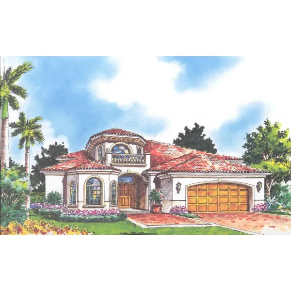 One-Story Mediterranean With Luxury Style