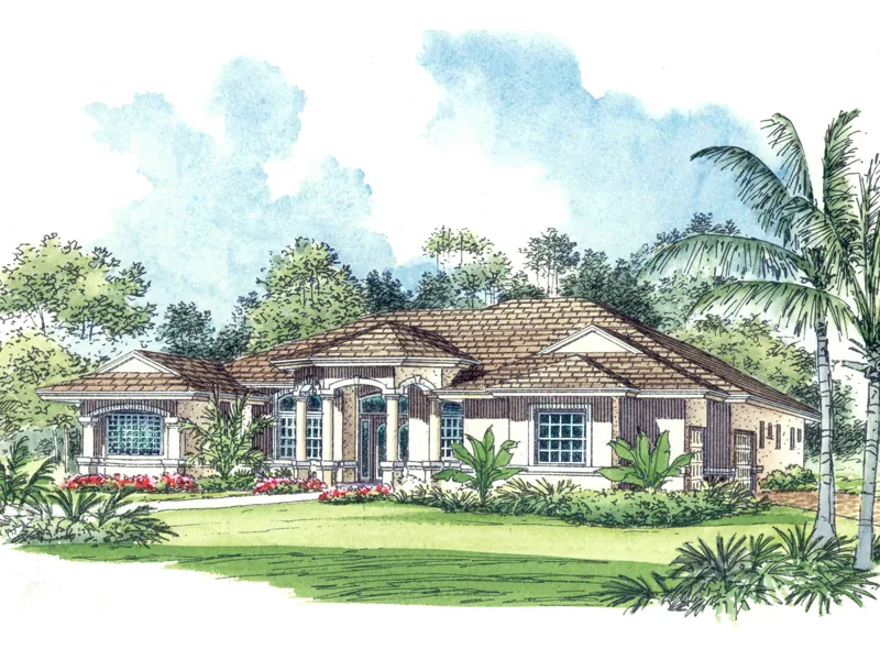 Classic Floridian One-Story With Open Design