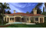 Ranch House Plan Color Image of House - Orlando Manor Mediterranean 106S-0080 - Shop House Plans and More