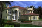 Spanish Floridian Manor Home With Intircate Stucco Details