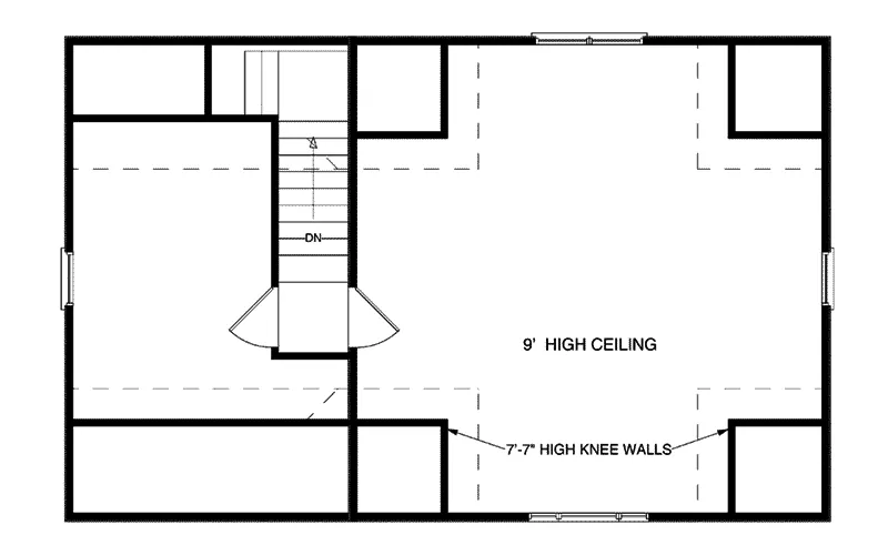 Building Plans Project Plan Second Floor 108D-6000