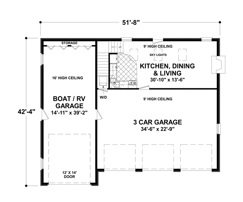 Craftsman Project Plan First Floor 108D-7504