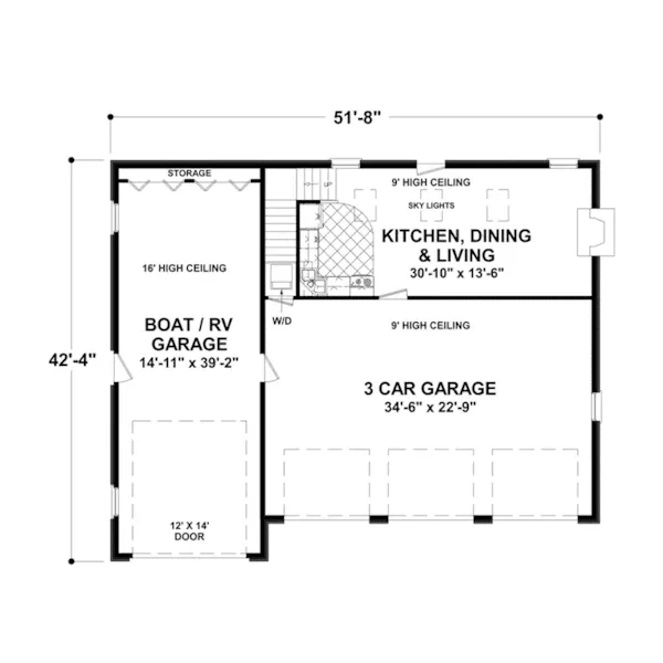 Craftsman Project Plan First Floor 108D-7504