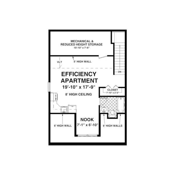 Building Plans Project Plan Second Floor 108D-7510