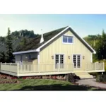 Cabin & Cottage House Plan Front of Home - Lavonne Cabin Home 109D-7501 | House Plans and More