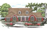 Dormers And Arched Windows Decorate Ranch
