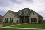 European House Plan Front Photo 01 - Mason Knoll Traditional Home 111D-0013 - Shop House Plans and More