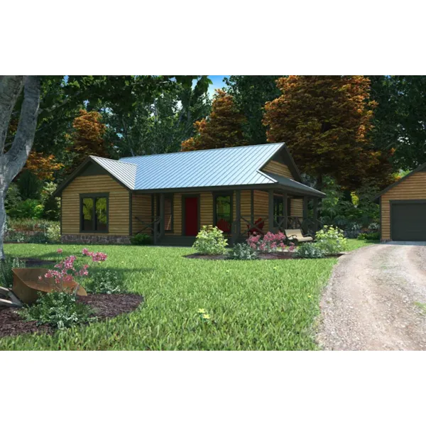 Front of Home - Cathy Creek Country Home 111D-0032 - Search House Plans and More