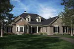 Front of Home - 111D-0041 - Shop House Plans and More