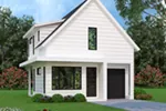 Beach & Coastal House Plan Front of Home - Indio Modern Farmhouse 111D-0042 - Search House Plans and More