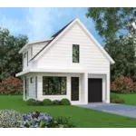 Prairie House Plan Front of House 111D-0042