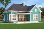 Southern House Plan Rear Photo 01 - Baker Lane Country Cottage 111D-0044 - Search House Plans and More