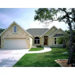 Traditional House Plan Front of House 111D-0045