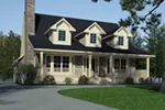 Southern House Plan Front of House 111D-0047