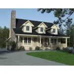 Lowcountry House Plan Front of House 111D-0047