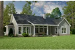 Ranch House Plan Rear Photo 01 - 111D-0048 - Shop House Plans and More