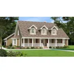 Country House Plan Front of House 111D-0049