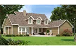 Lowcountry House Plan Rear Photo 01 - 111D-0049 - Shop House Plans and More