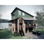 Rustic House Plan Front of House 111D-0051