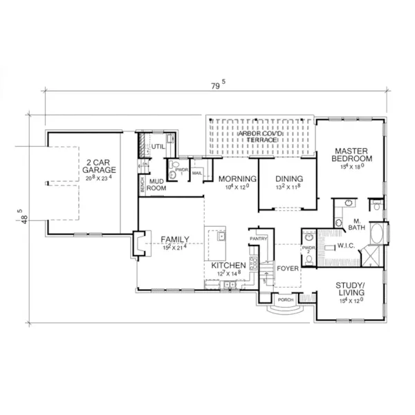 Prairie House Plan First Floor - Naples Luxury Italian Home 111S-0002 - Shop House Plans and More