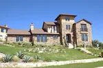 Italian Style Elegance Wih Stone And Stucco Exterior