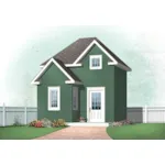 Building Plans Front of House 113D-4513