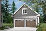 Building Plans Front Photo 01 - Kassie Two-Car Garage  113D-6017 | House Plans and More