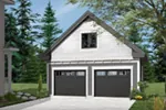 Building Plans Front Photo 03 - Kassie Two-Car Garage  113D-6017 | House Plans and More