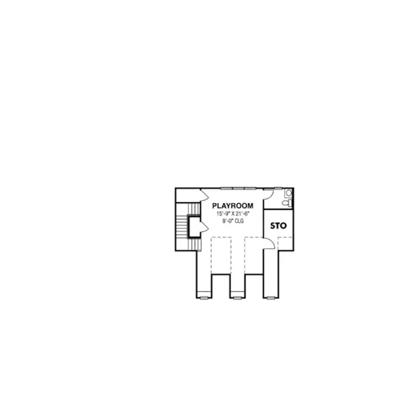 Traditional House Plan Second Floor - Cambourne Country Home 116D-0016 - Search House Plans and More