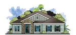 Craftsman House Plan Front of Home - Martens Craftsman Home 116D-0033 - Shop House Plans and More