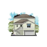 Florida House Plan Front of House 116D-0034