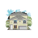 Beach & Coastal House Plan Front of House 116D-0036